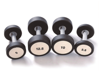 This image represent Rubber Dumbbell