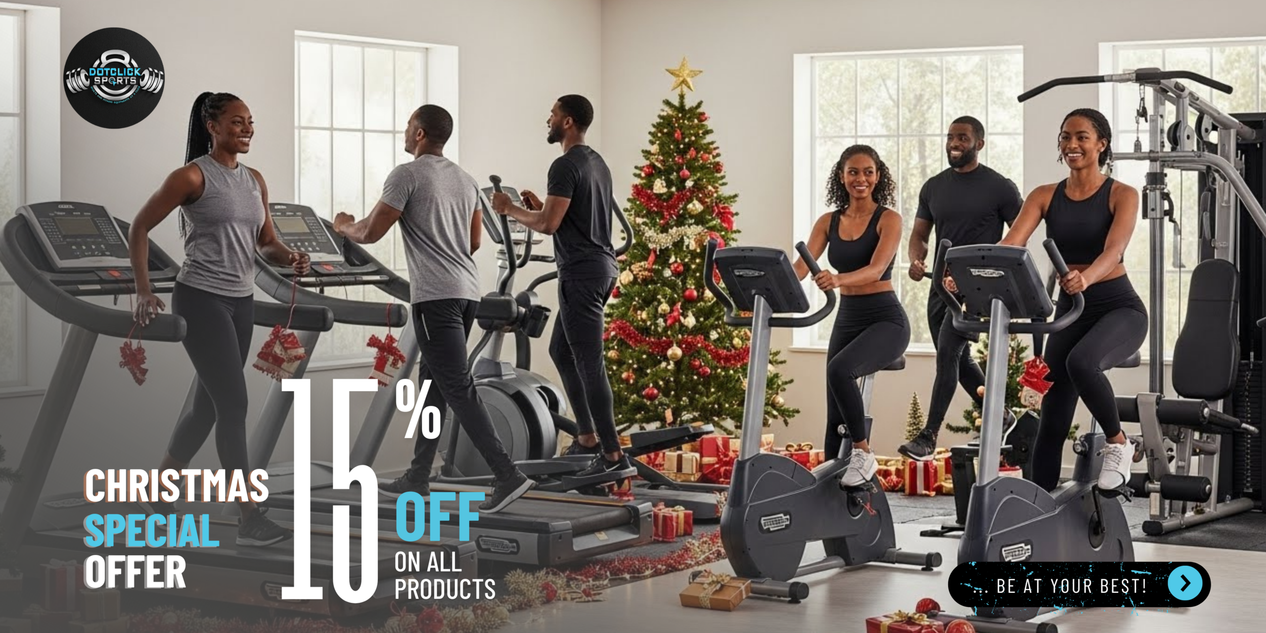 Christmas special offer. 15% off all products